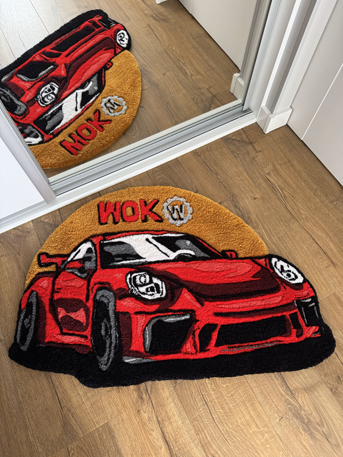 Guten Rug Tufting Studio Car rug 3