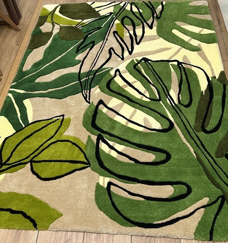 Guten Rug Tufting Studio Leaves rug 3